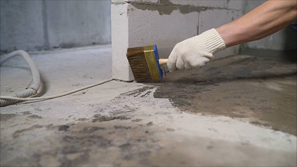 Crawl space vapor barrier installation in Rosemount, OH